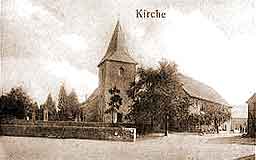 Die Meiningser St. Matthias Kirche Anfang des letzten Jahrhunderts