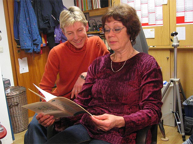 Annette Alt und Elisabeth Goeppentin