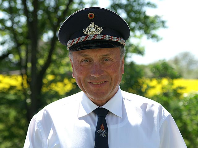 Ehren-Tambourmajor Erwin Kossel