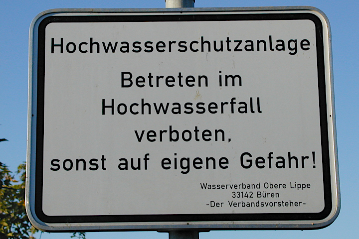 Hochwasserschutzanlage