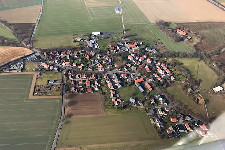 Meiningsen von oben (Foto von Johannes Kleine)