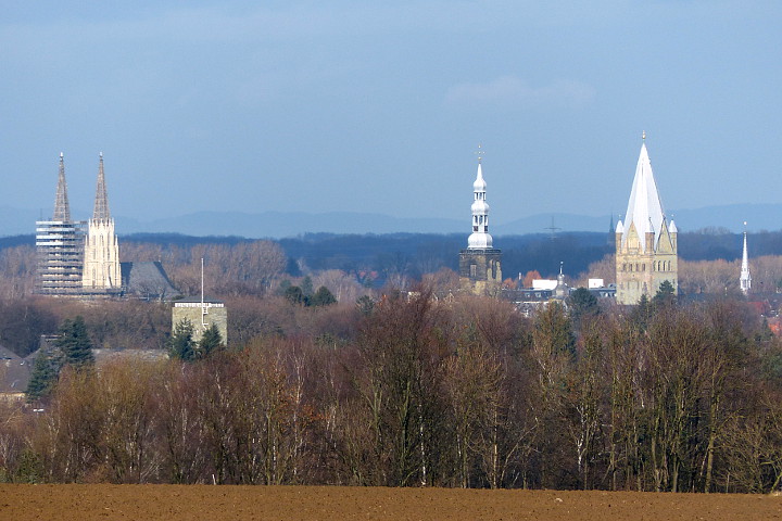 Soest vom Damm aus gesehen