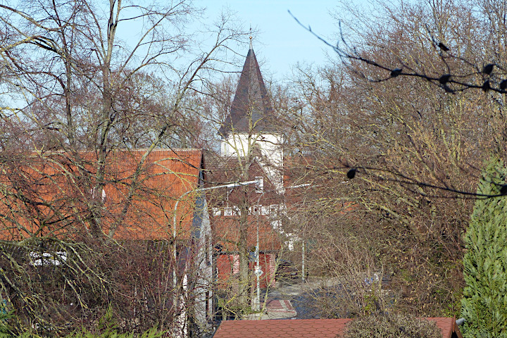 St. Matthias aus der Ferne