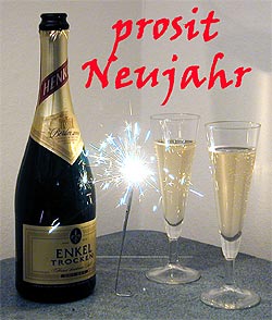 Silvesterarrangement von Anja Heymann
