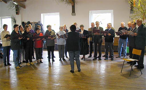 Gastchor Singekreis Hattrop - die dürfen wiederkommen.