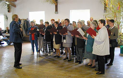 aller anstrengenden Probenarbeit Lohn