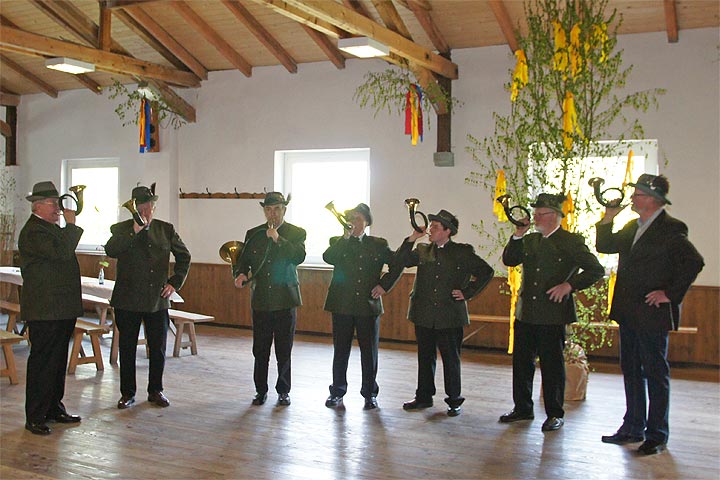 Jagdhornbläser des Hegerings Schwefe