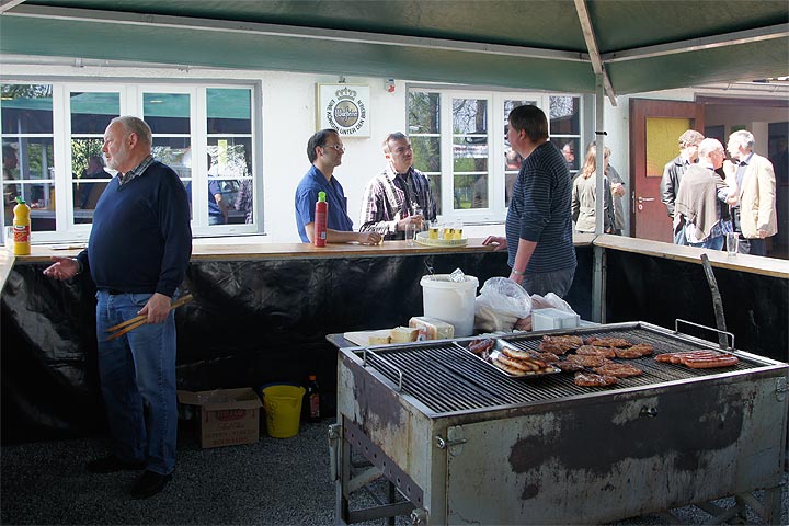 Maifleisch auf dem Grill