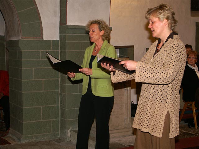 Anne Wiese und Ulla Stratmann