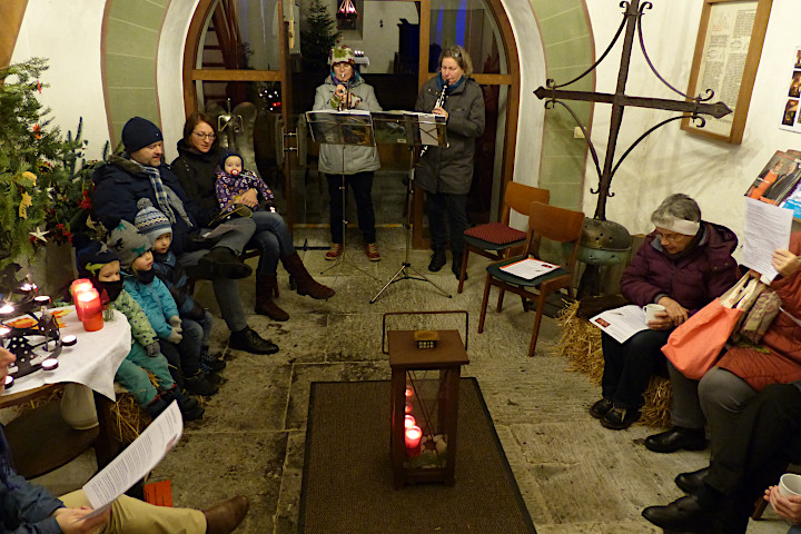 Hör-Sing-Lichtzeiten zur Adventszeit in Meiningsen