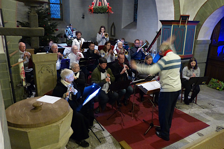 das große Weihnachtskonzert in Meiningsen