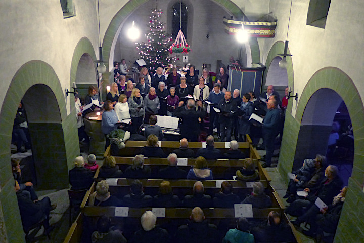 das große Weihnachtskonzert in Meiningsen