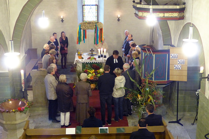 Abendmahl am Erntedankfest