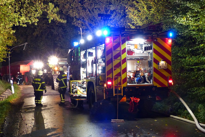 Feuerwehreinsatz in Meiningsen