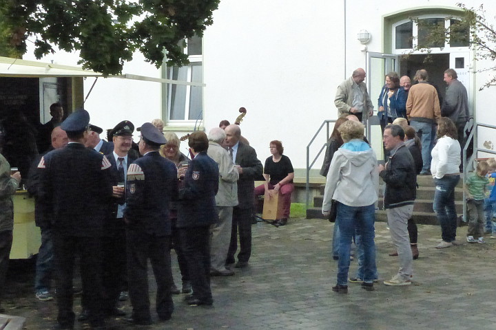 Gemeindefest Meiningsen 2014 - Spielmannszug macht Pause