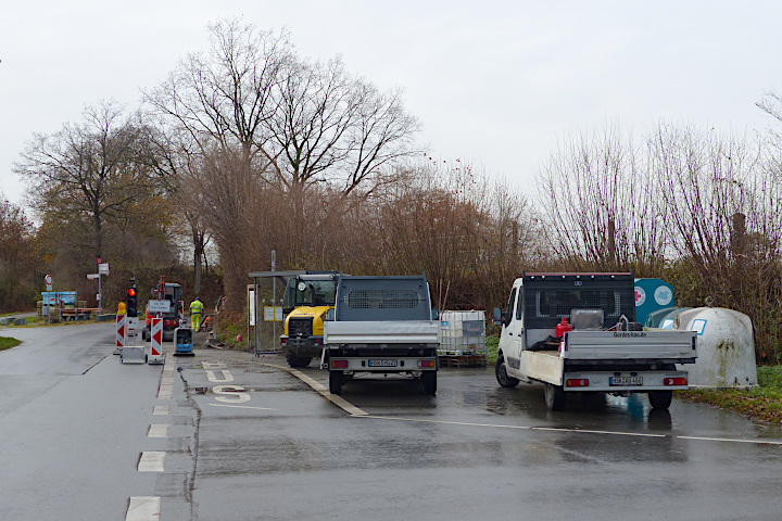 Fußweg am Grünen Weg