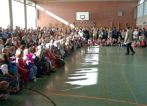 die Amper Turnhalle - heute eine Festhalle