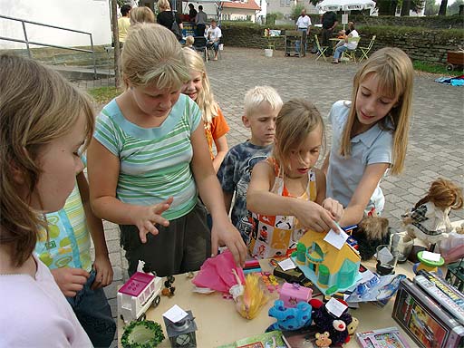 ?, Maike, Katharina,Lukas, Franziska und Jessica