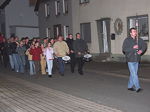 Reinhard weiß, wo's hergeht in Meiningsen