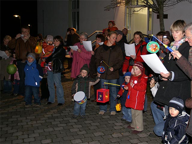 St Martin, St. Martin, St. Martin ritt durch Schnee und Wind