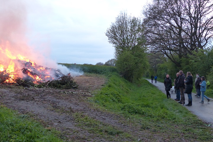 Osterfeuer Meiningsen 2017