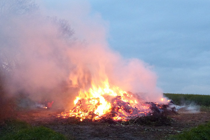 Osterfeuer Meiningsen 2017