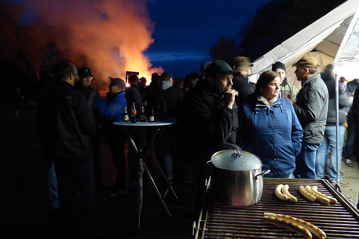 Osterfeuer Meiningsen 2017