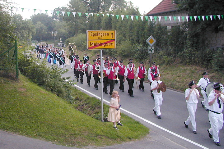 Festzug Meiningsen 2000