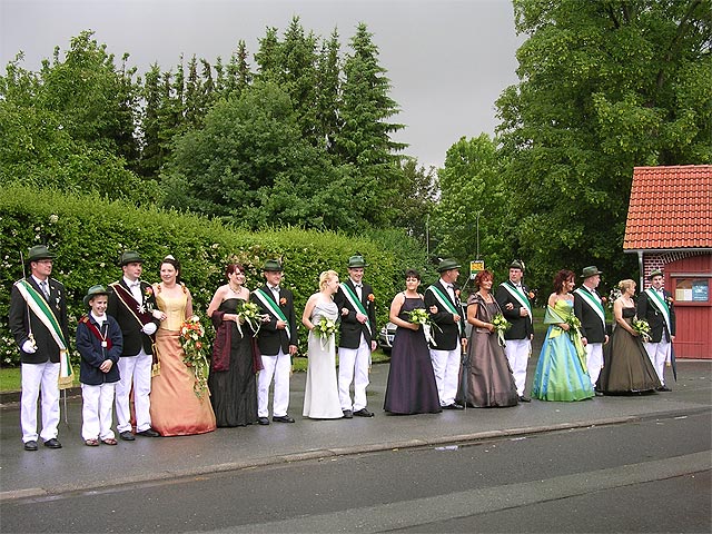 Aufstellung zur Parade