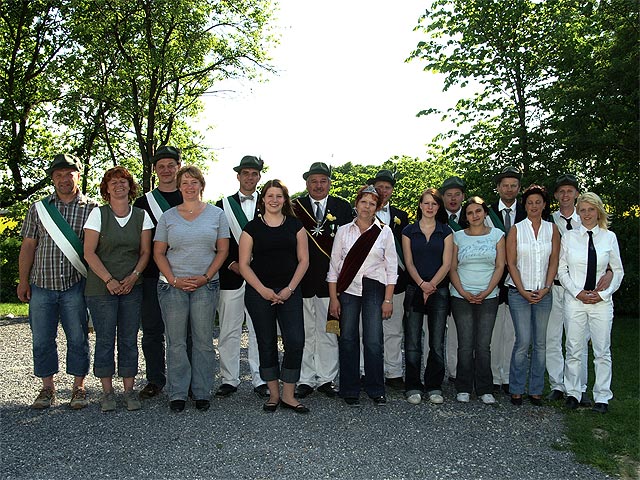 Hofstaat 2008/2009 in Meiningsen