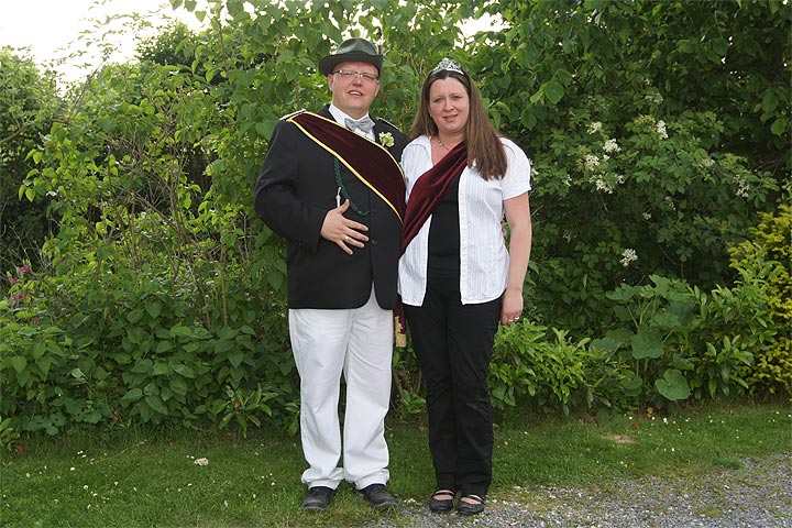 Schützenkönigspaar Meiningsen 2012/13 Markus und Sandra Steiger