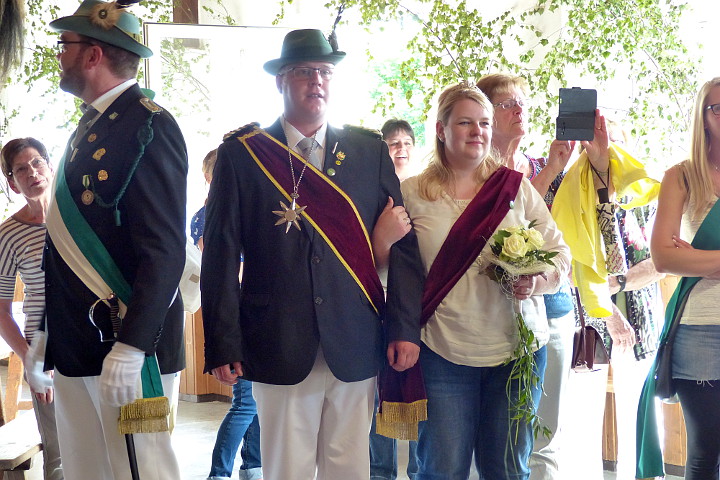 Schützenkönigspaar Meiningsen 2017 Carina Schlak und Christoph Rocholl