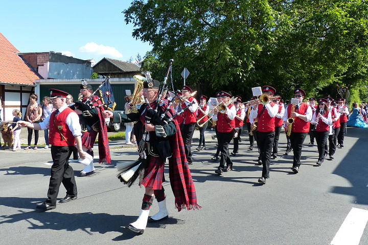 Parade in Meiningsen