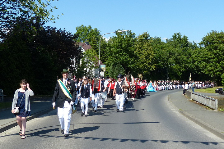 Parade in Meiningsen