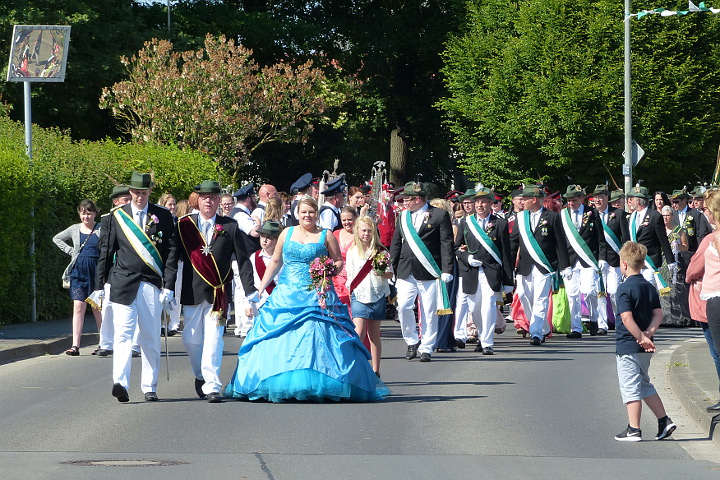 Parade in Meiningsen