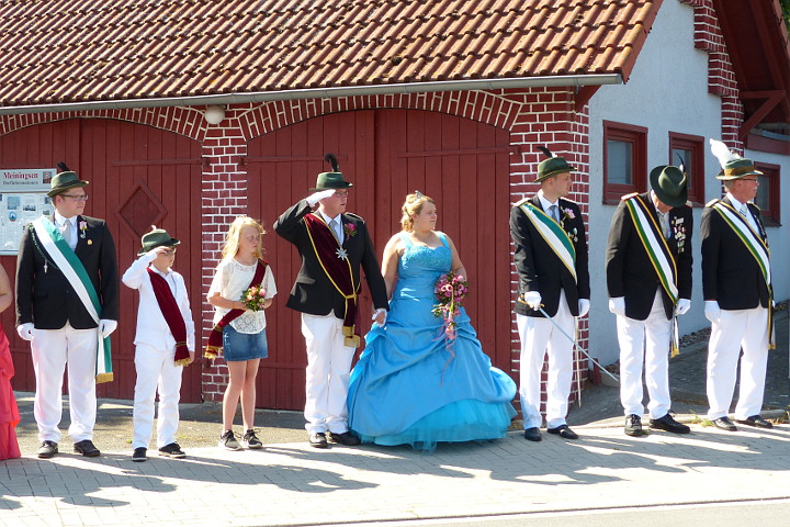 Parade in Meiningsen