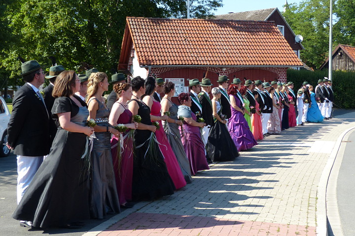 Parade in Meiningsen