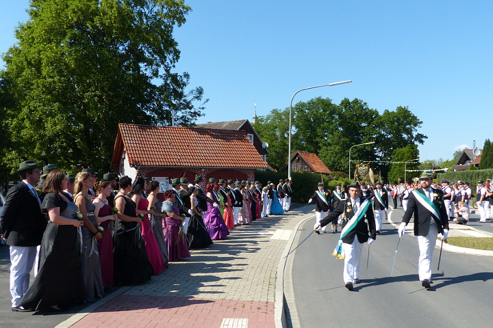 Parade in Meiningsen