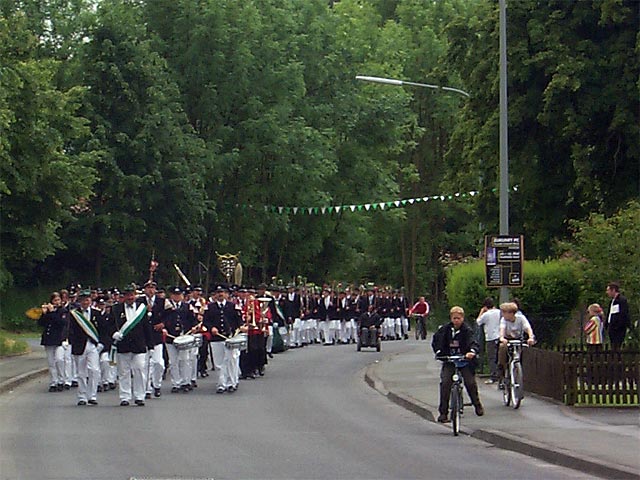 der Aufmarsch am Sonntag