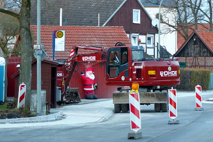 Nilolaus in der Baggerwelt