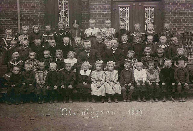 Schulklasse 1909