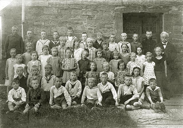 Schulklasse 1930