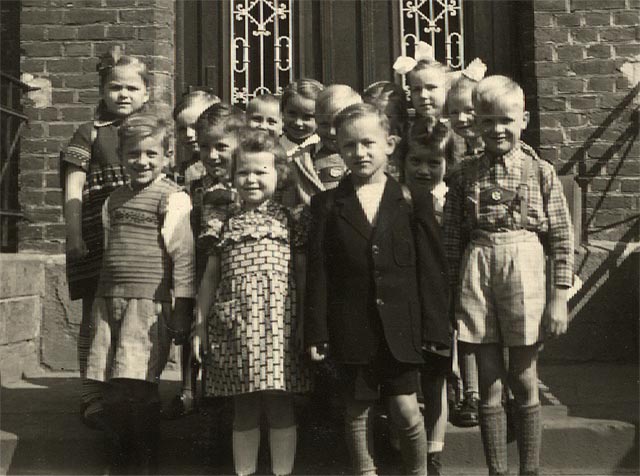 Schulklasse 1952