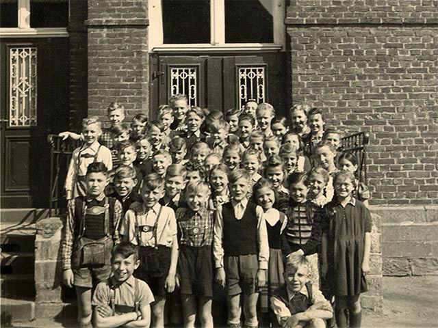 Schulklasse 1952