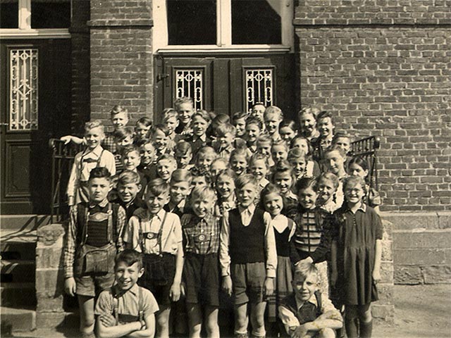 Schulklasse 1952