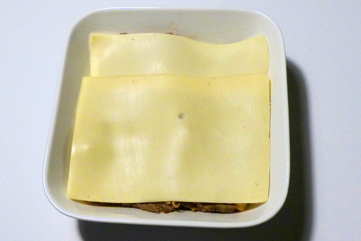 Kapsalon, die dritte Schicht Gouda