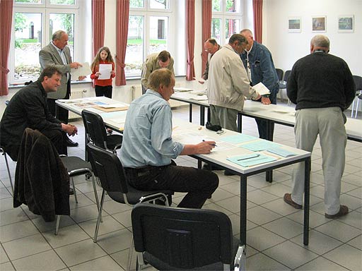 Zählstunde im Meiningser Gemeindehaus