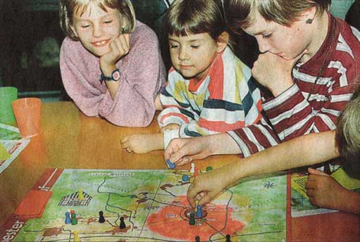 Die Kinder sind voll bei der Sache