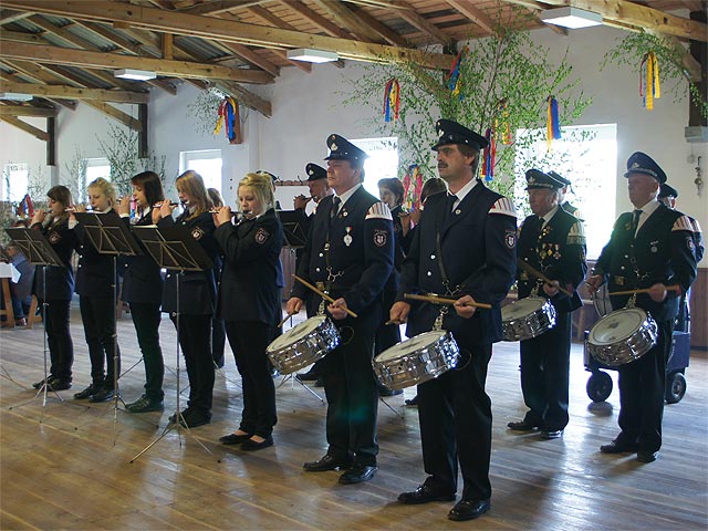 der Spielmannszug zum Frühschoppen 2010